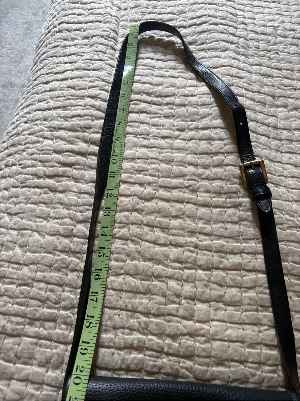 Dooney & Bourke Black Pebbled Leather Flap Crossbody - Picture 13 of 16